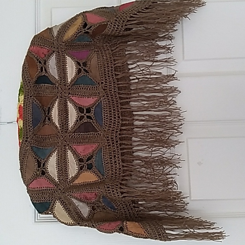 Vintage poncho cape - Picture 2 of 2